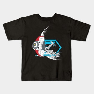 Spaceship Comet Kids T-Shirt